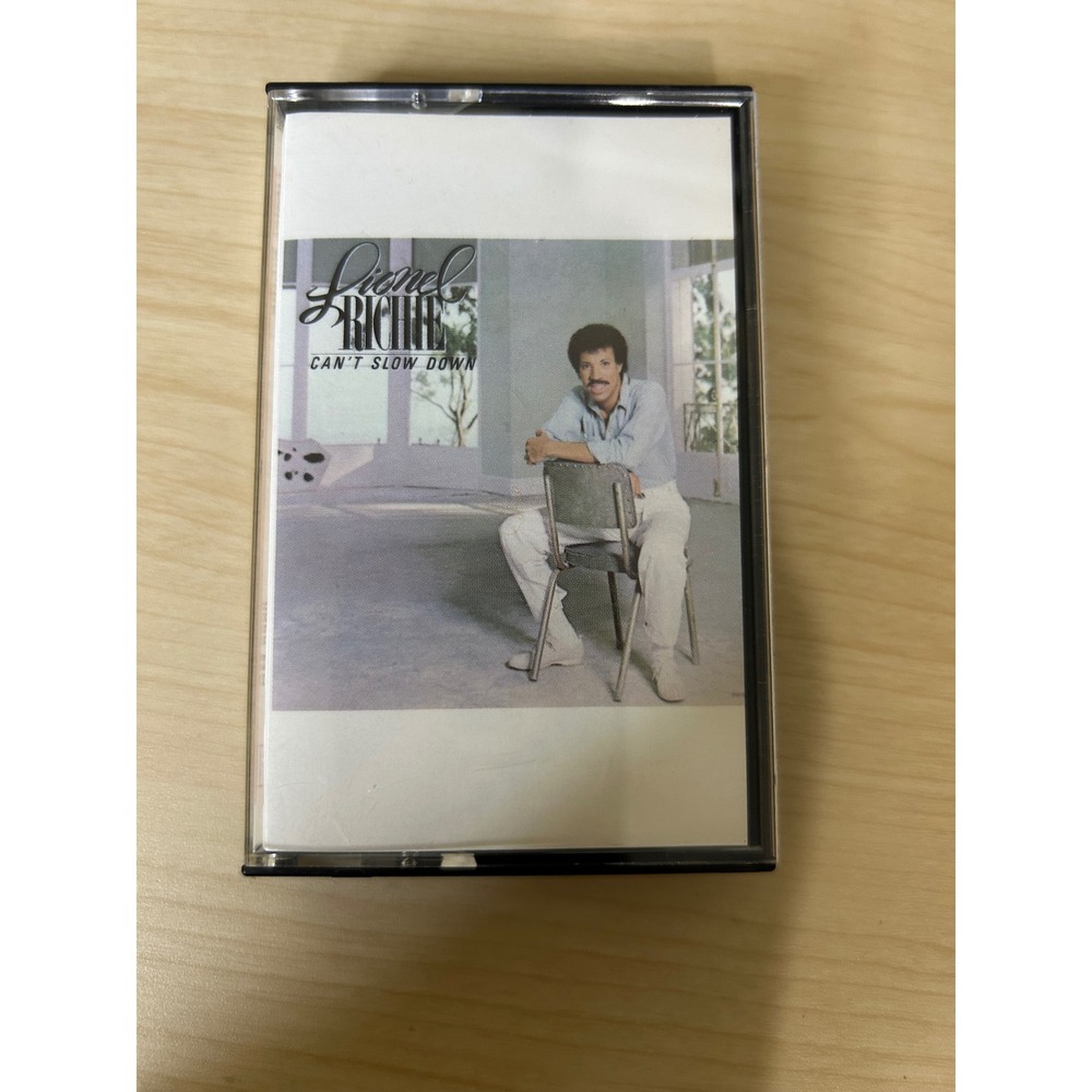 Lionel Richie Can't Slow Down Cassette Tape 1983 Motown‎ 6059 MC Vintage Pop R&B